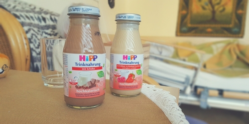Trinknahrung von HIPP mit natürlichen Lebensmitteln